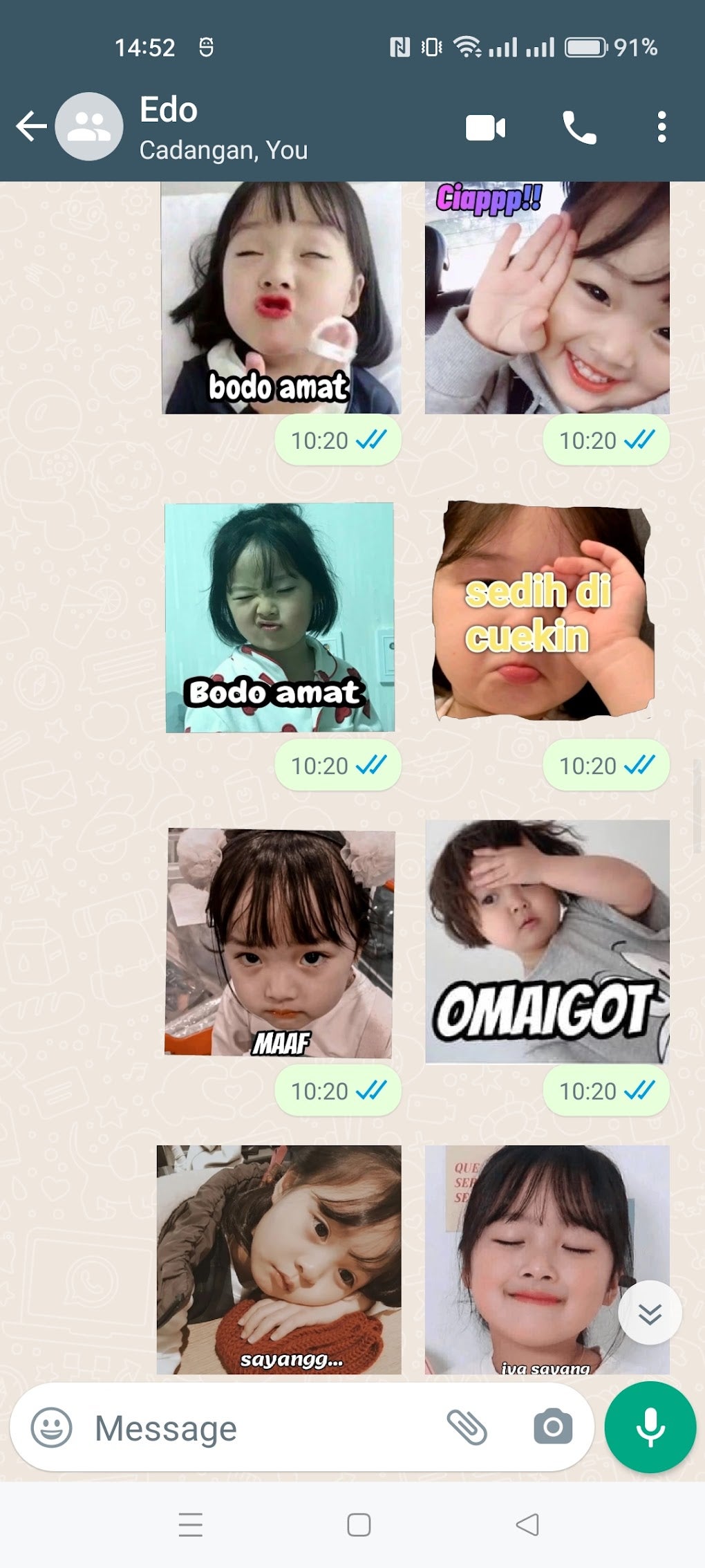 Stiker Wa Kwon Yuli Bahasa Ind Para Android Download