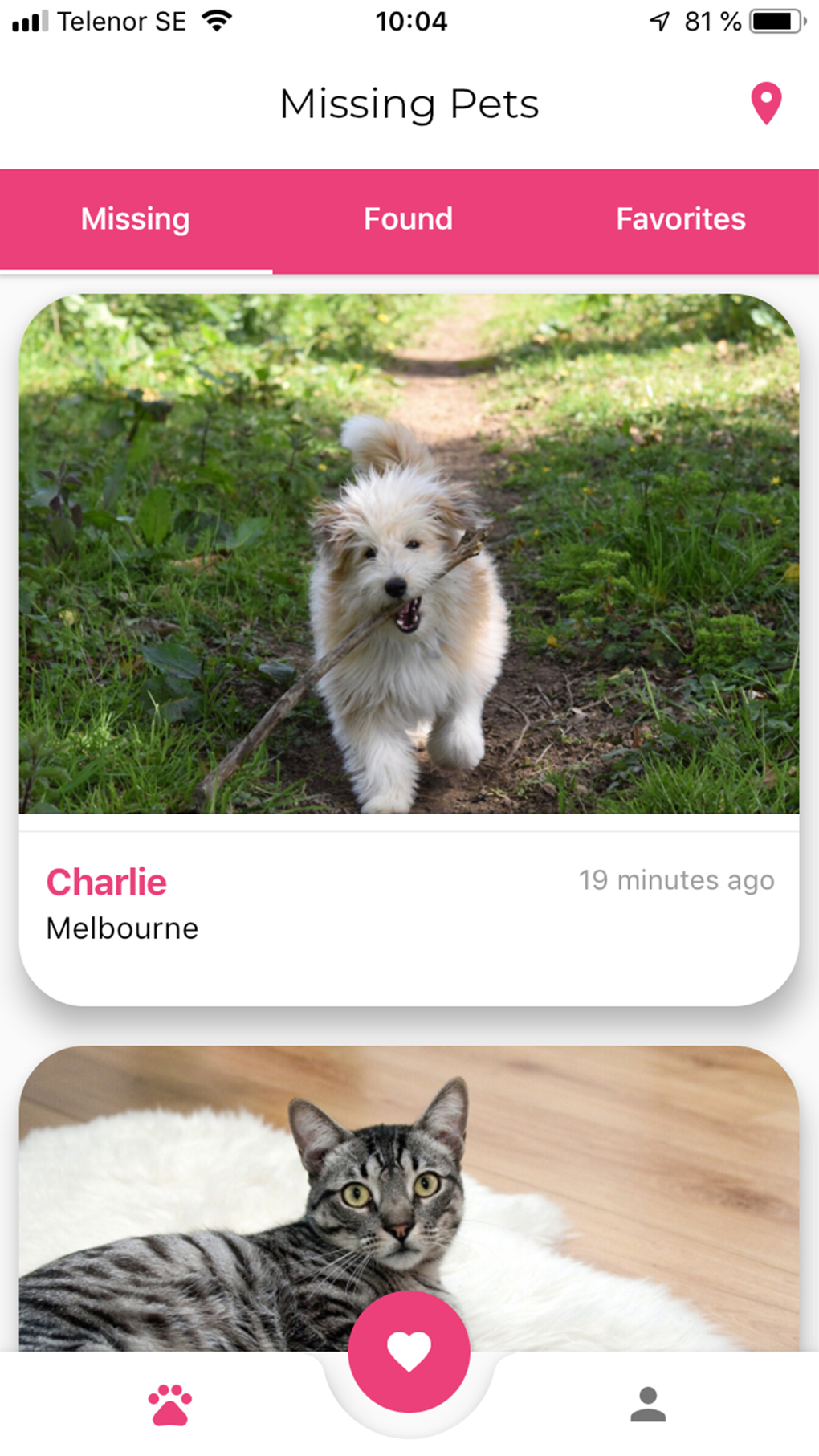 Missing Pets - Find Lost Pet for iPhone - Download