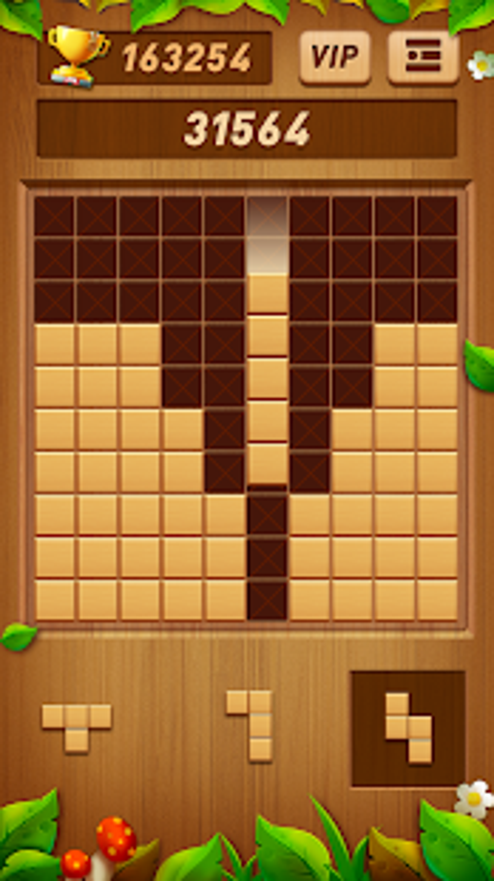 Wood Block Puzzle - Free Classic Block Puzzle Game для Android — Скачать