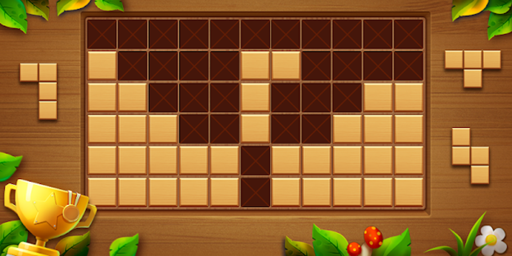 woody block puzzle free