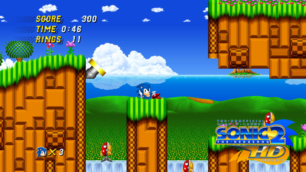 Sonic 2 remasterizado é lançado para iOS e Android com fase
