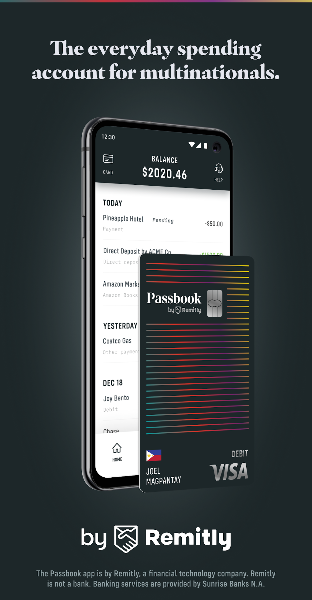 Что такое passbook для android