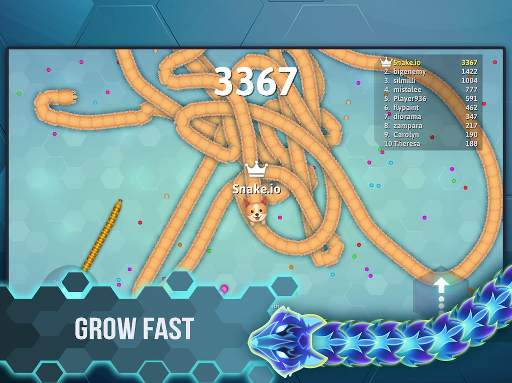 Snake.io – Jogo Online Divertido e Viciante Android Jogos APK (com