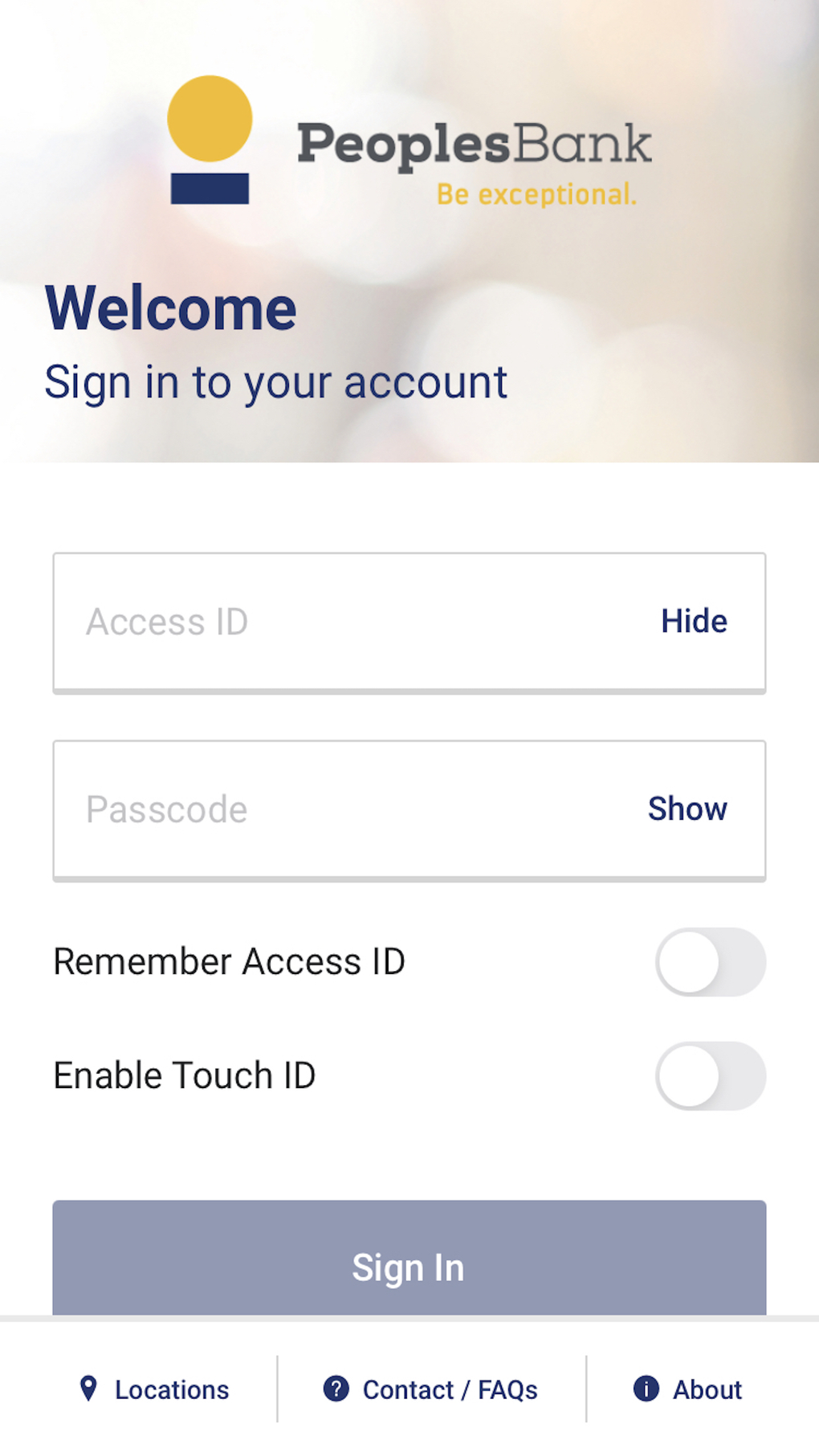 Peoples Bank NC Mobile für iPhone Download