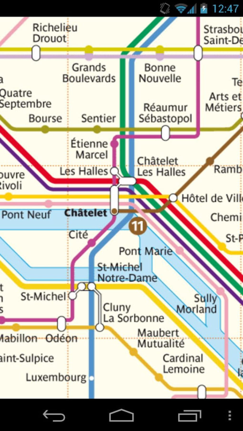 Paris Metro & RER & Tram Free Offline Map 2020 APK for Android - Download