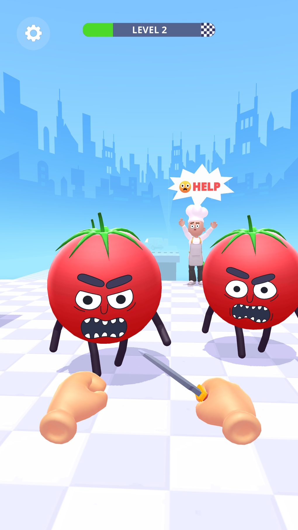 Hit Tomato 3D: Knife Master для iPhone — Скачать