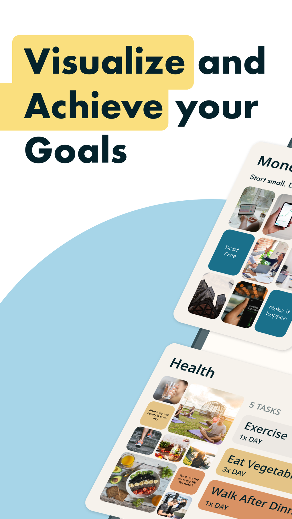 Vision board maker visus para iphone download