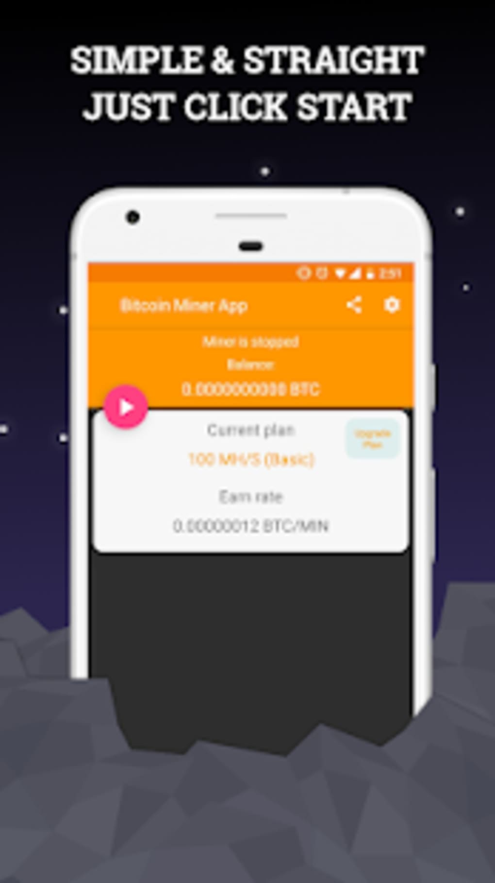 Bitcoin Miner Earn Satoshi Free Btc Mining For Android Download - bitcoin miner earn satoshi free btc mining