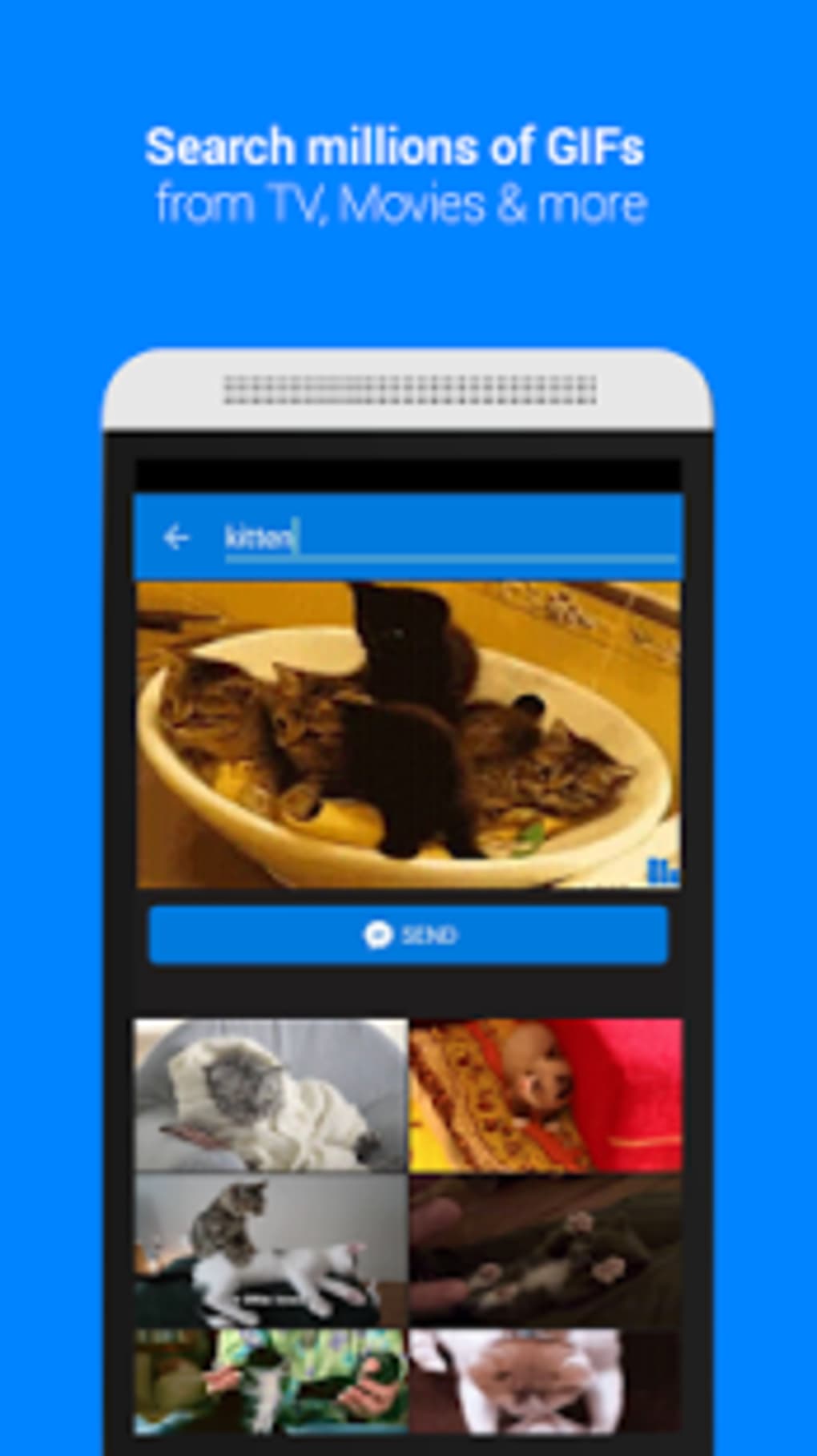 gif keyboard for android text