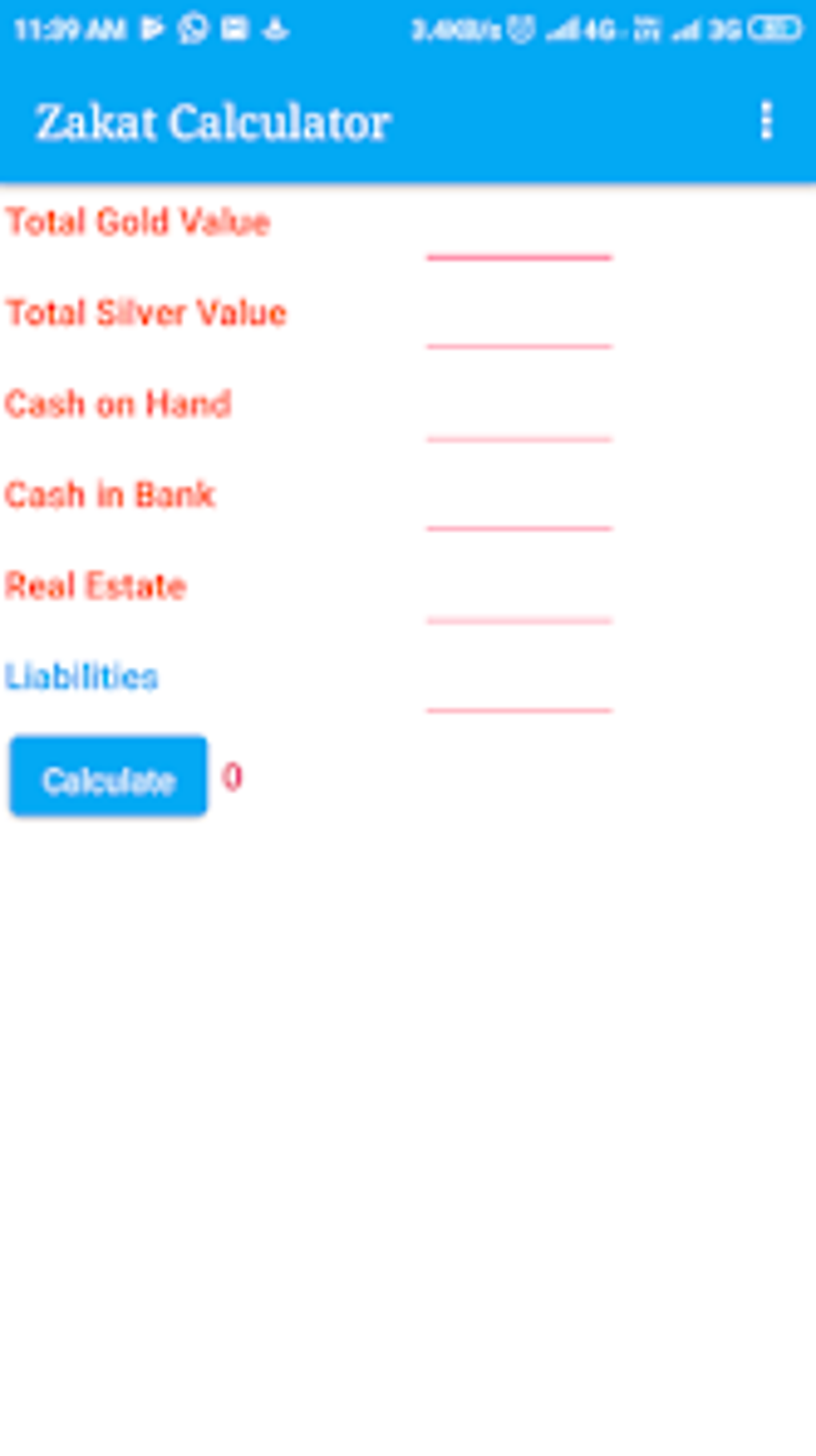 Zakat Calculator para Android Descargar