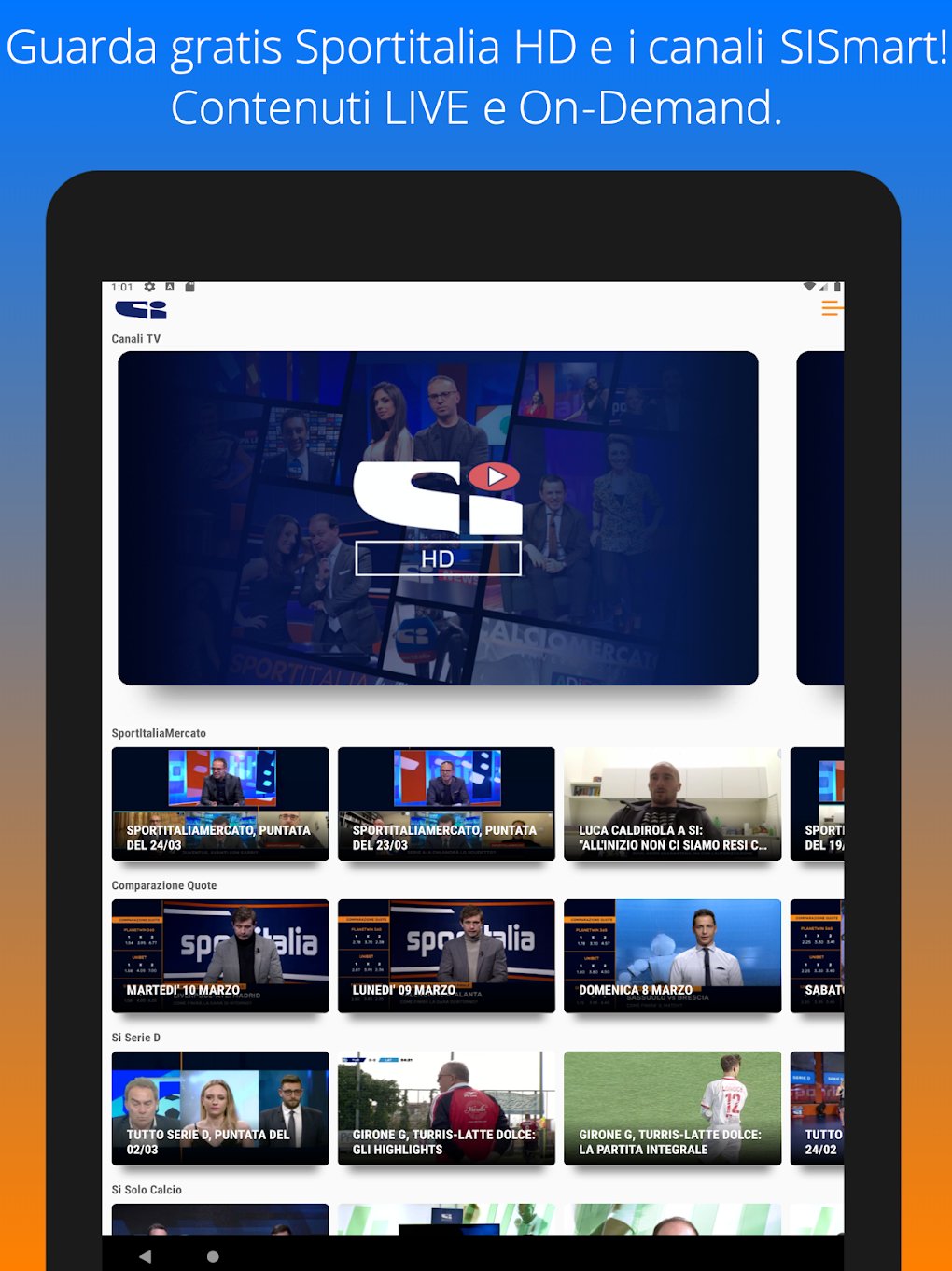 Sportitalia APK Per Android - Download