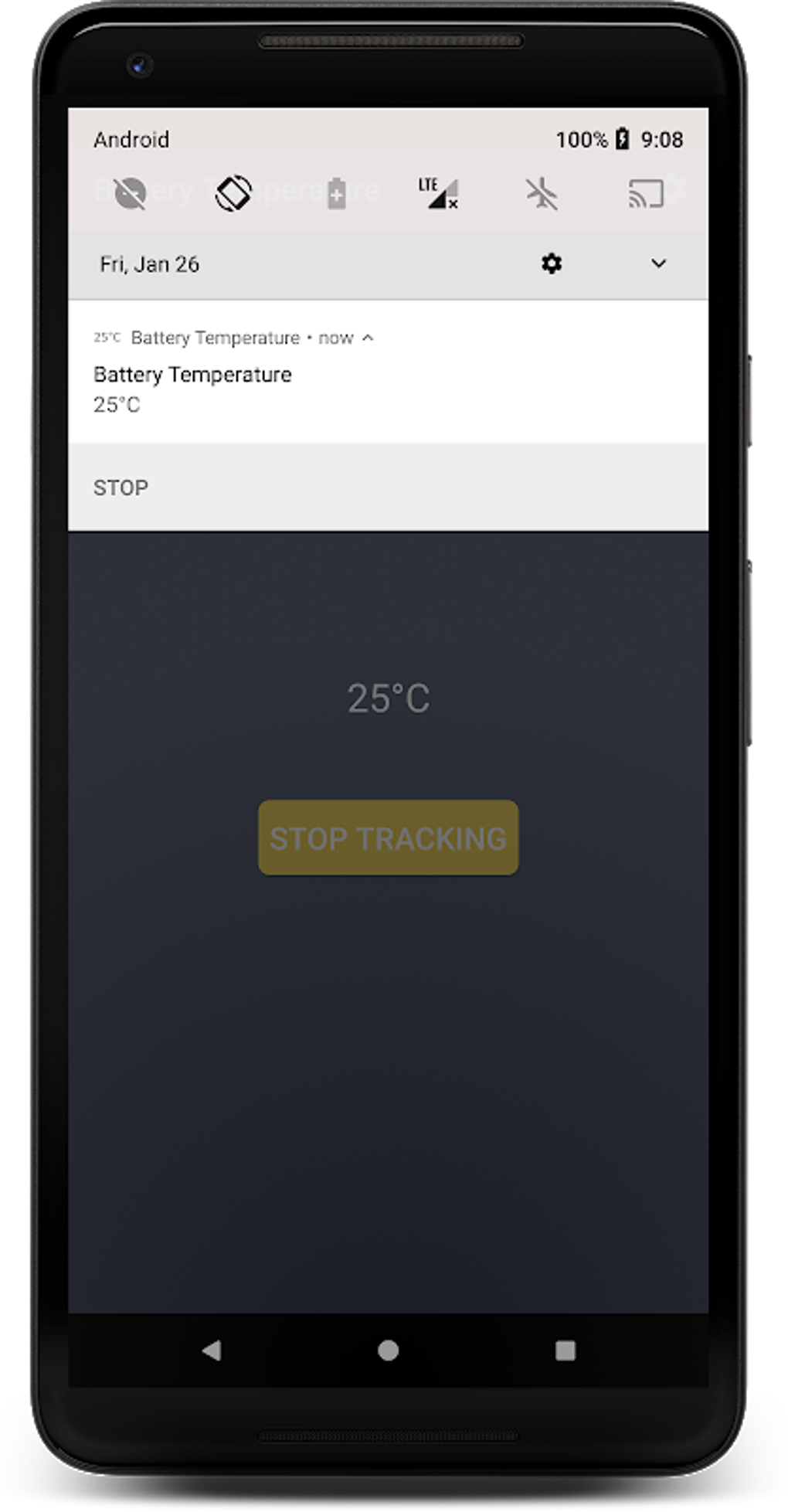 Battery Temperature APK для Android — Скачать