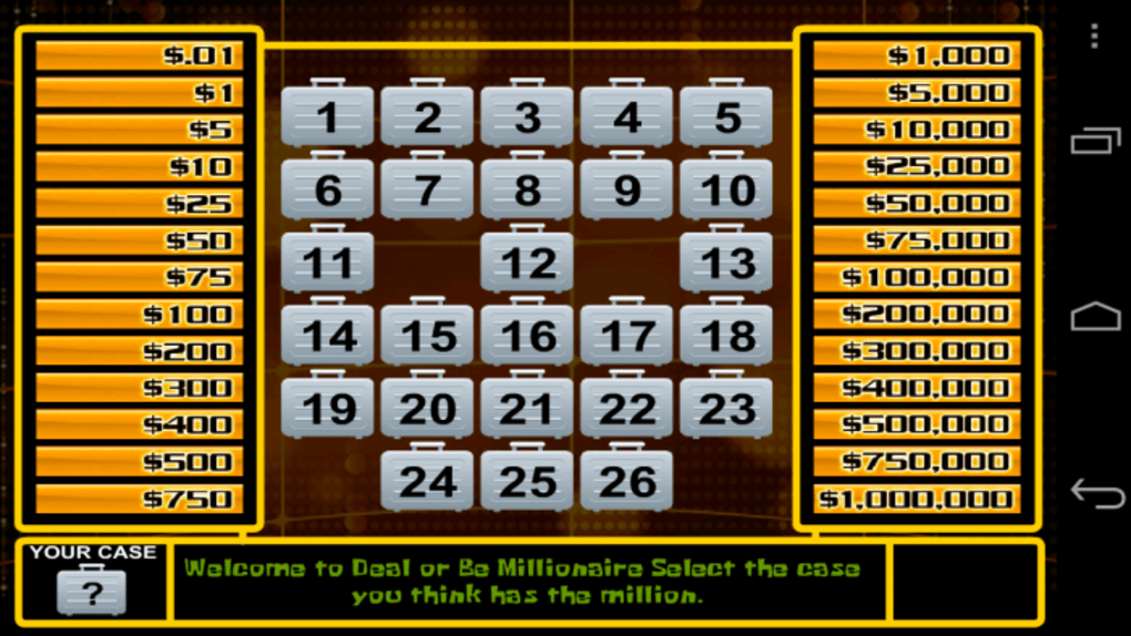 Deal Or No Deal for Android Download