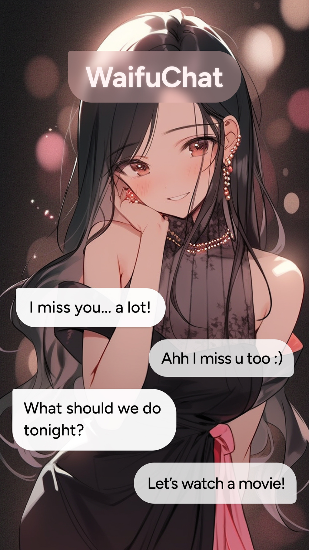 WaifuChat: Anime Girlfriend для iPhone — Скачать