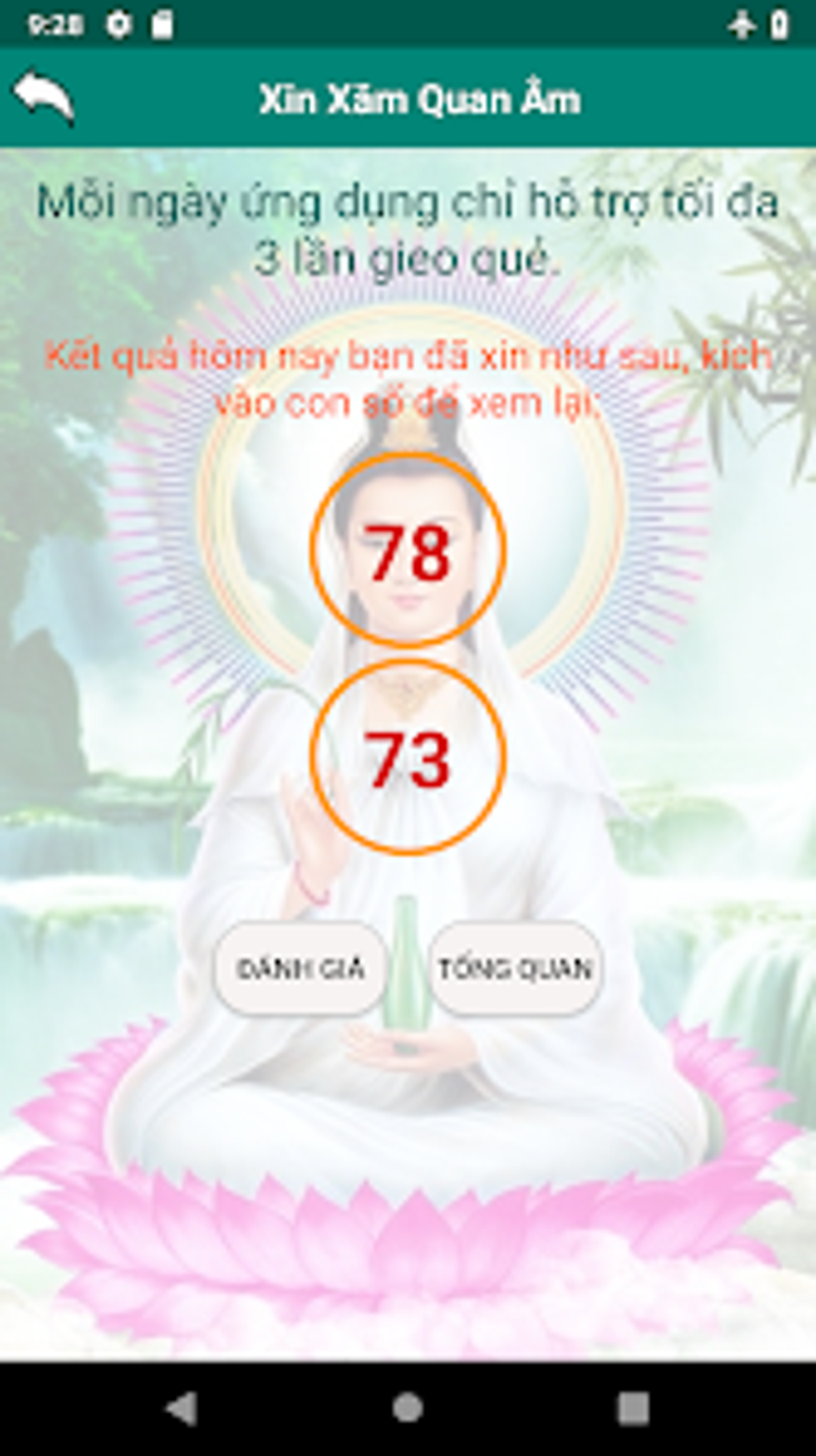 Xin Xăm Quan Âm for Android - Download