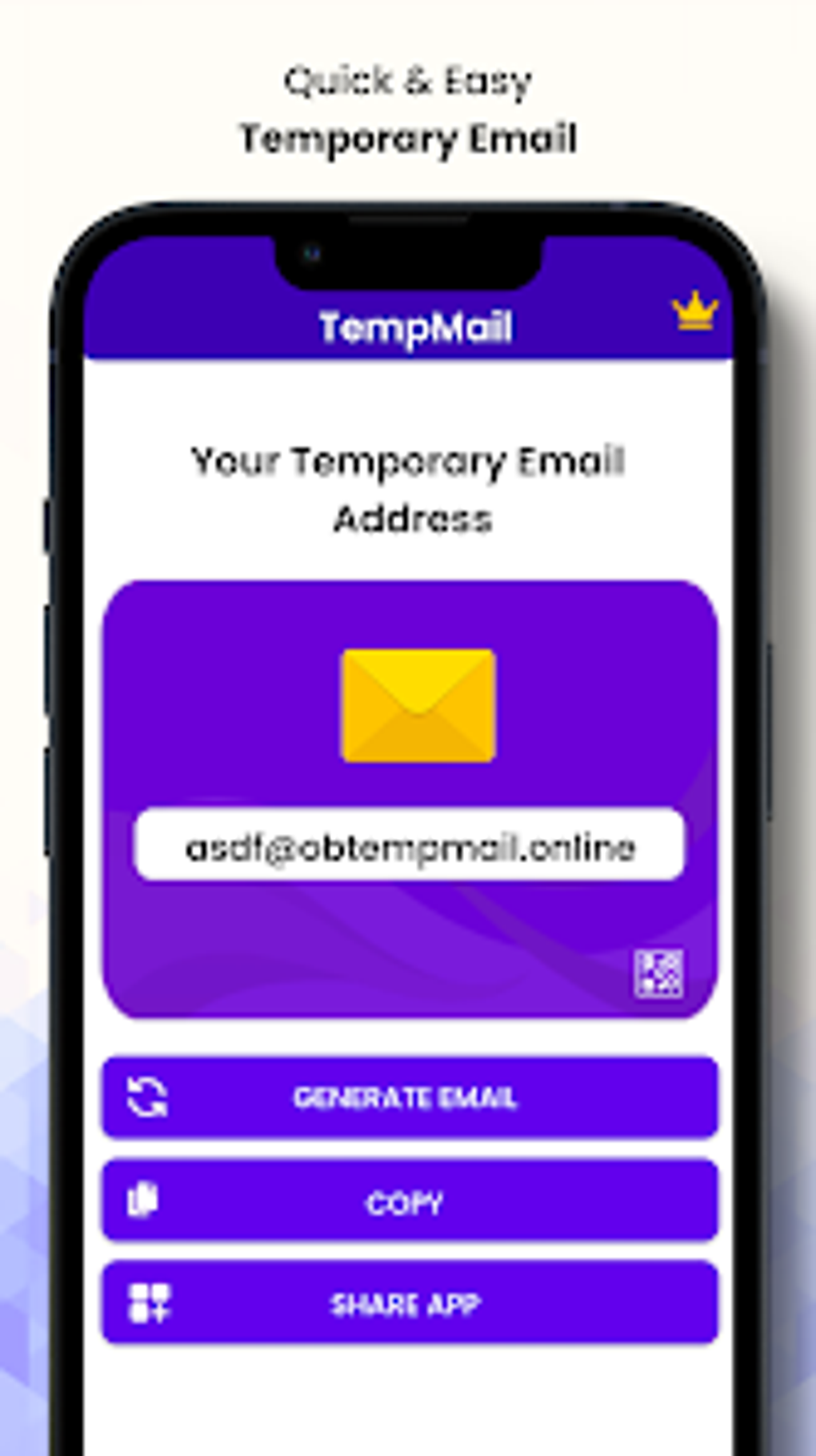 Temporary Email: Dummy mailbox for Android - Download