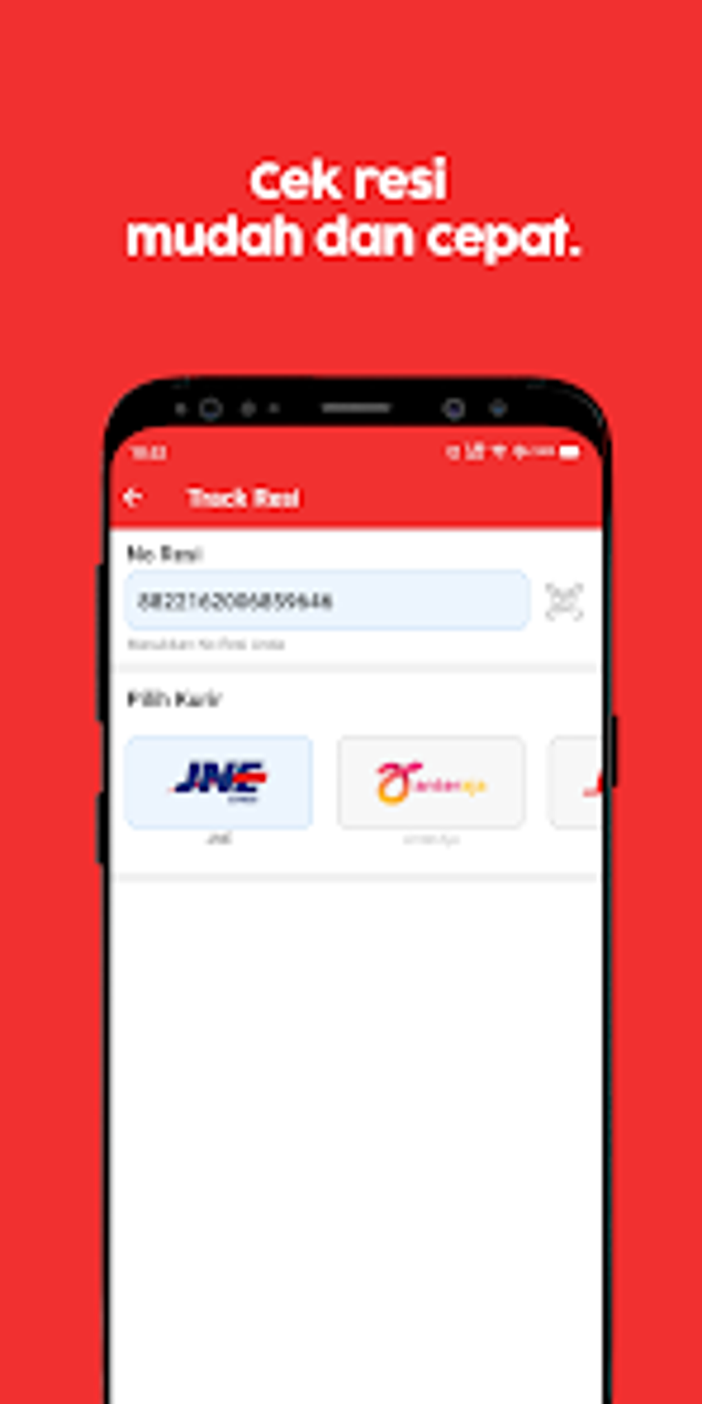 Cariresi - Cek Resi Dalam Satu Para Android - Descargar