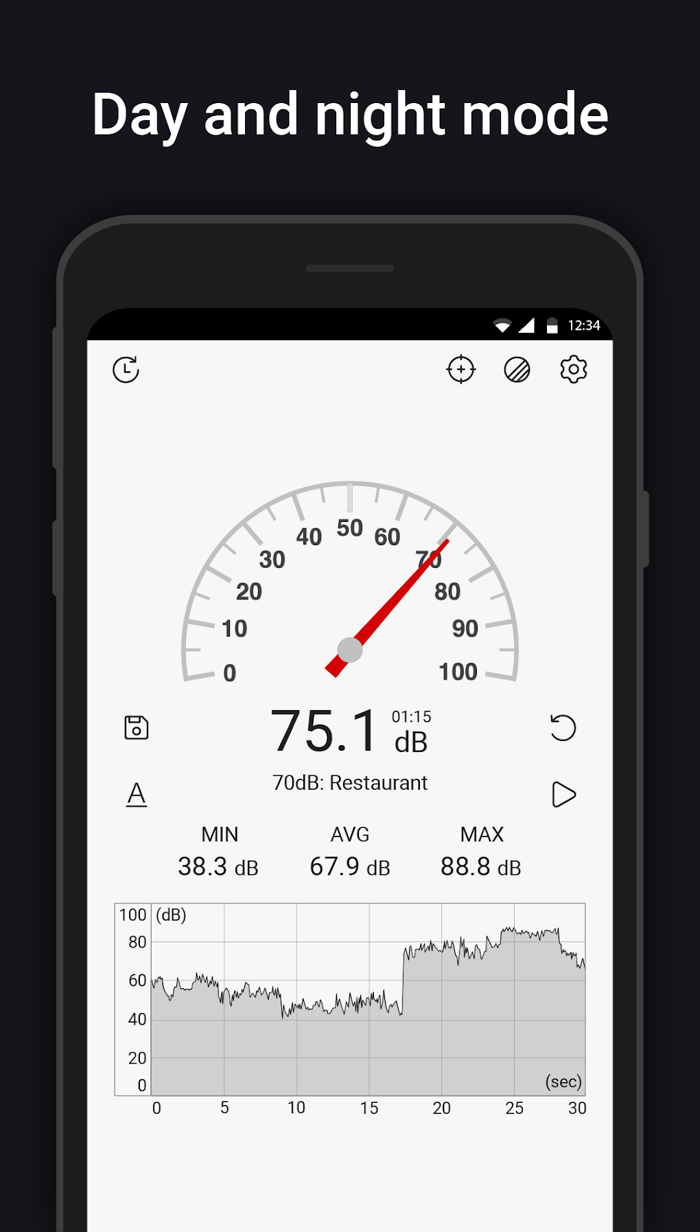 Sound Meter SPL meter dB meter noise meter para Android Download