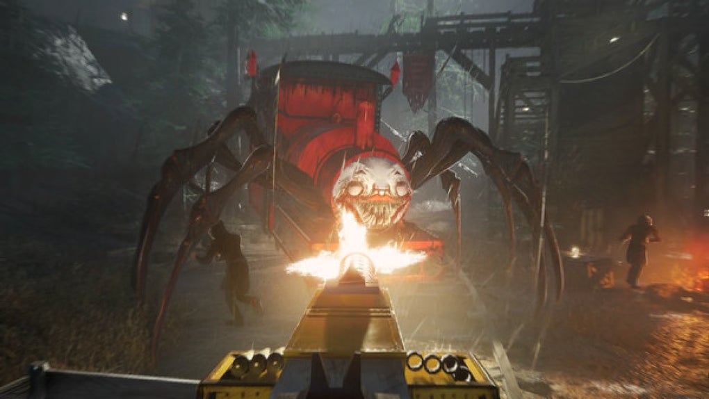 Choo-Choo Charles is a train-based horror game with an evil clown-spider  train