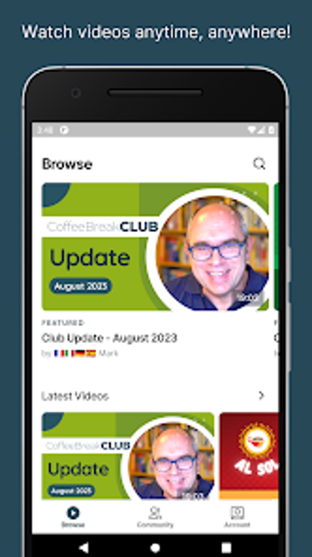 Coffee Break TV для Android — Скачать