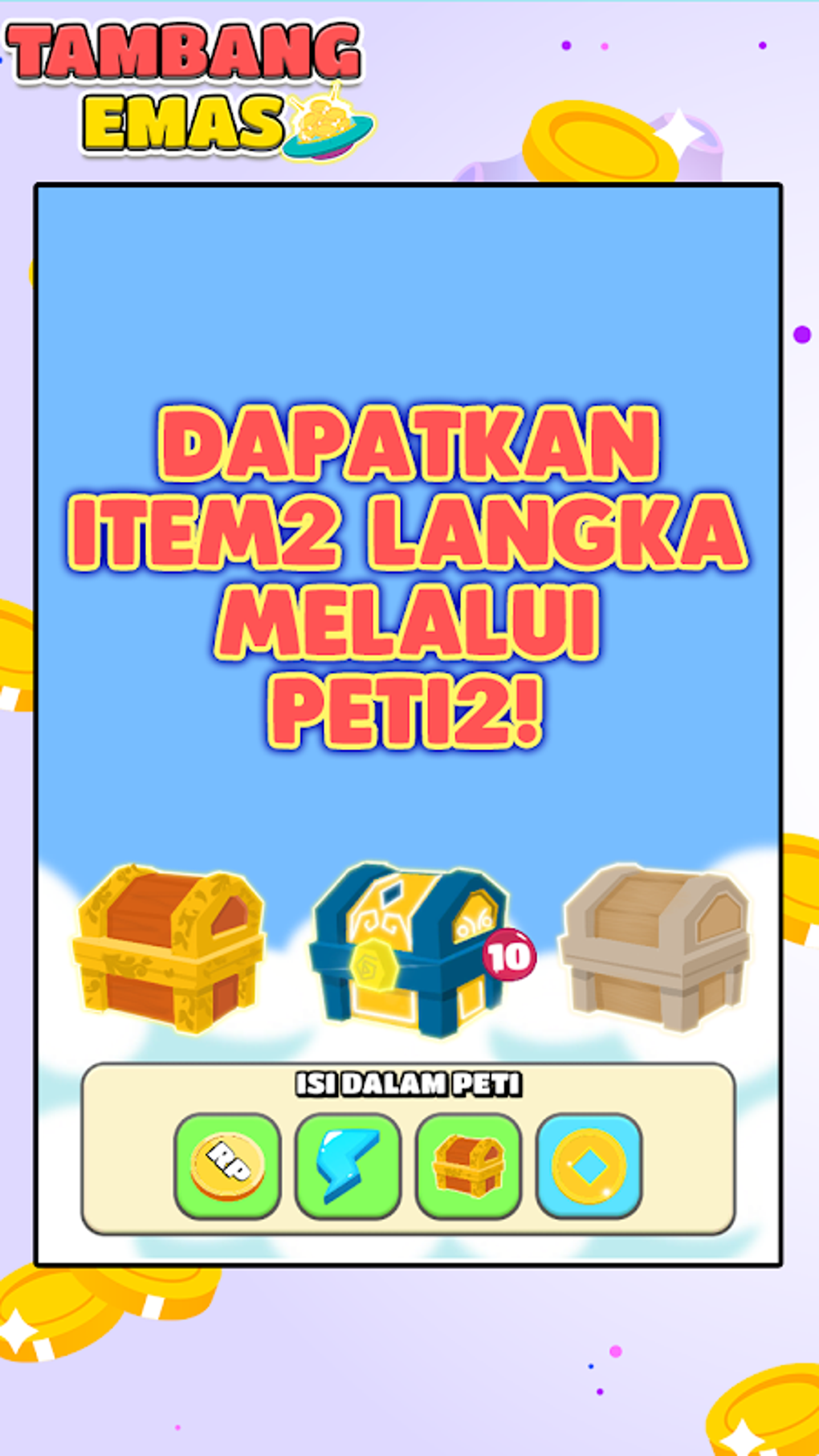 TAMBANG EMAS - HADIAH GRATIS SETIAP HARI APK for Android - Download