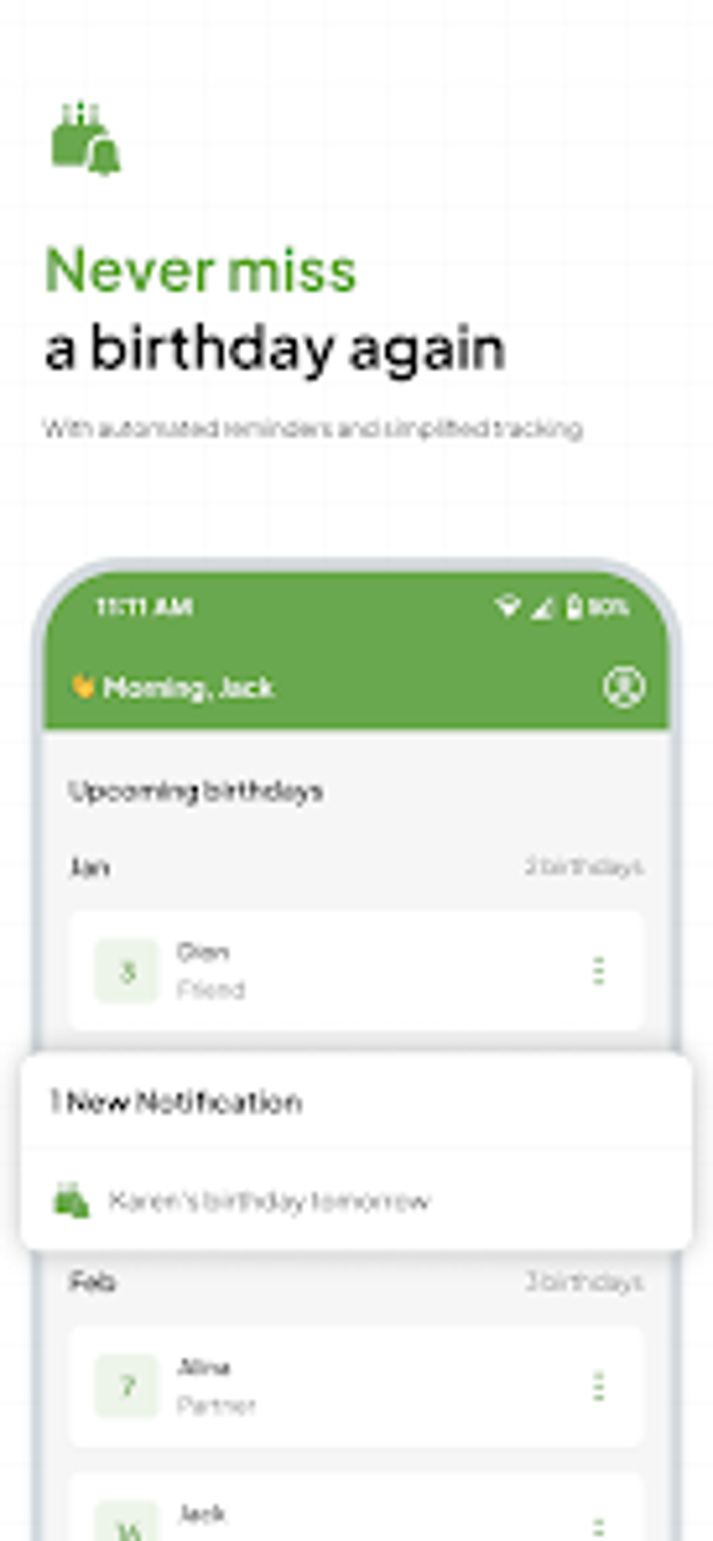 BN: Making Birthdays Memorable for Android - Download
