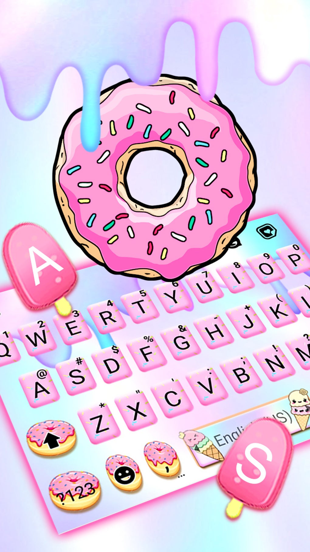 pastel-pink-donut-keyboard-theme-for-android-download