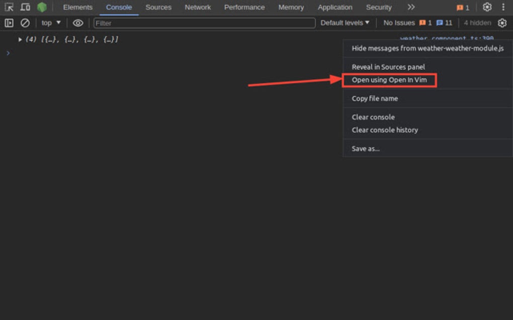 Open In Vim Google Chrome için - Eklenti İndir