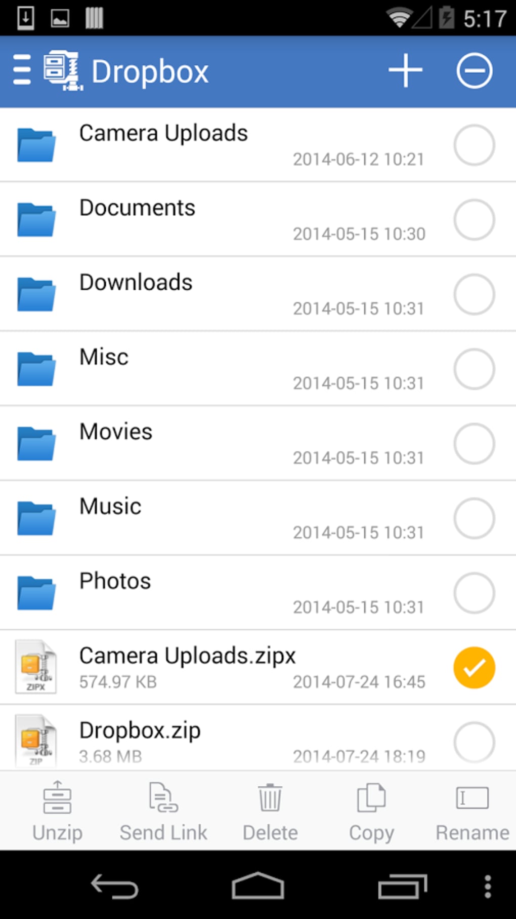winzip apk for android free download