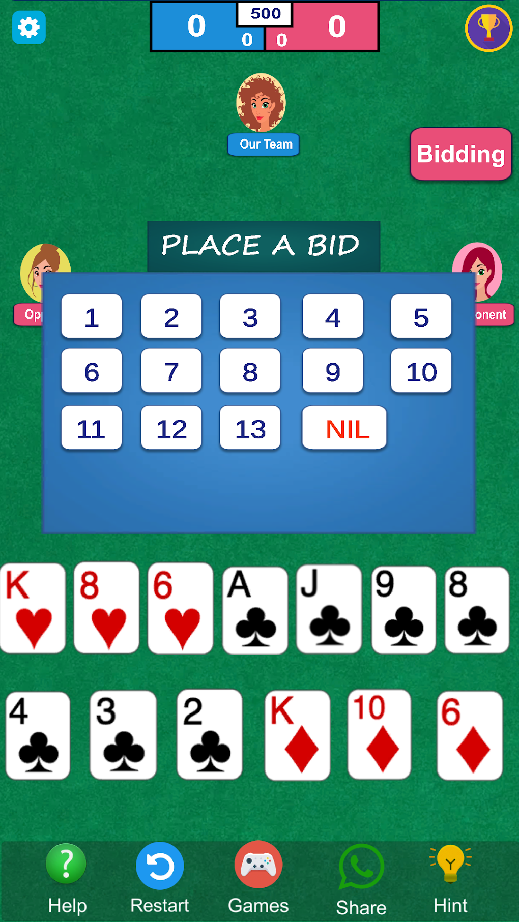 Espadas Online: Spades Classic – Apps no Google Play