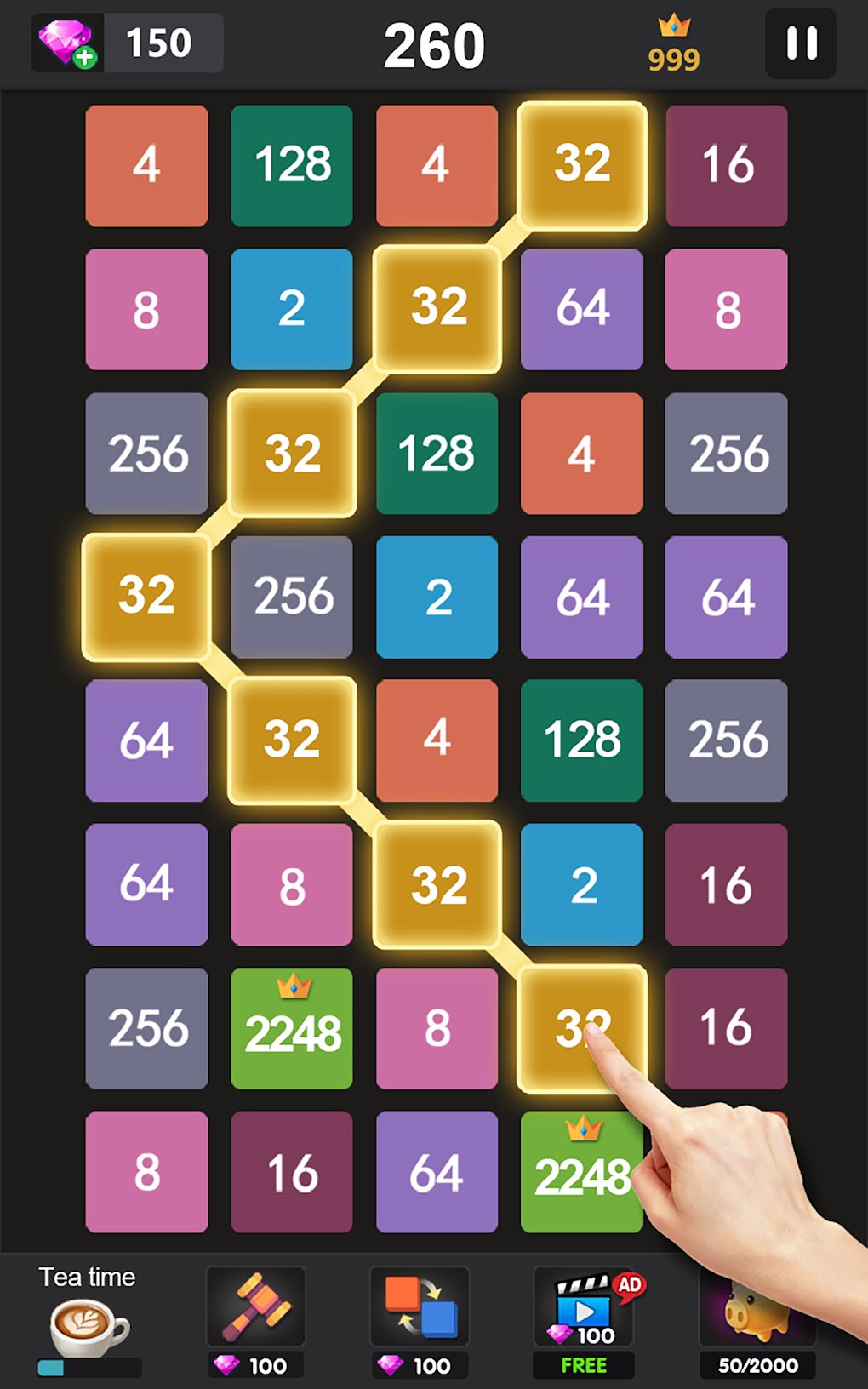 2248-2048 puzzle games APK para Android - Download