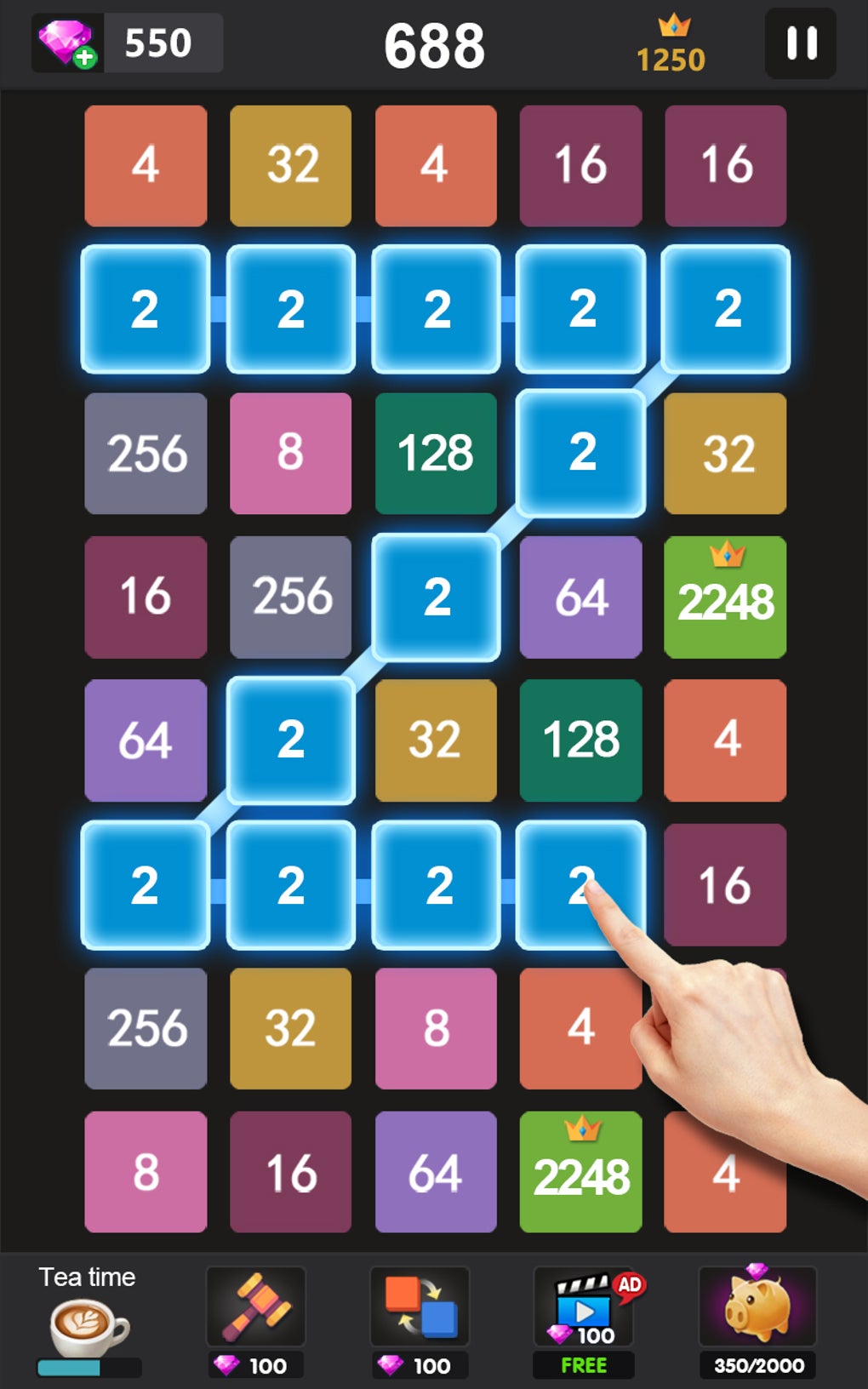 2248-2048 puzzle games - Baixar APK para Android