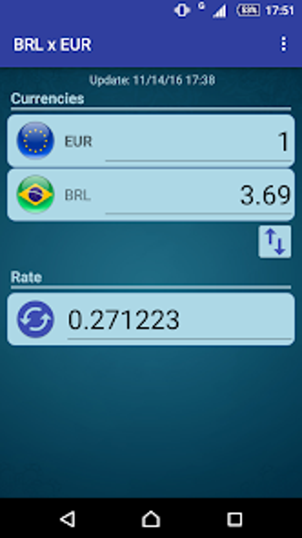 Euro X Brazilian Real For Android Download