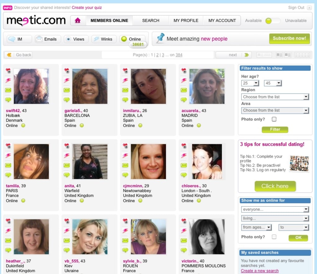 online dating site service