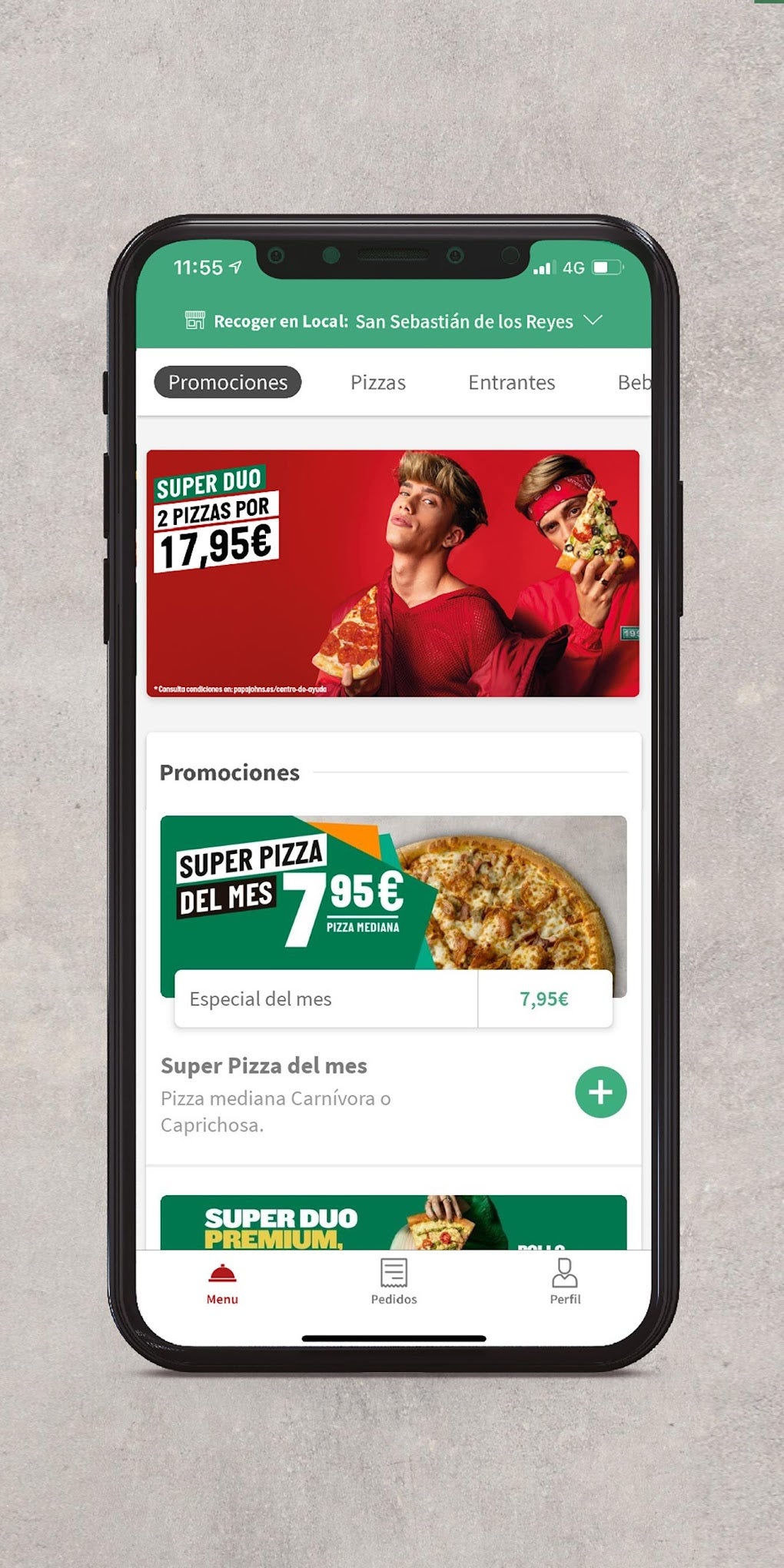 Papa Johns Pizza España For Android - Download