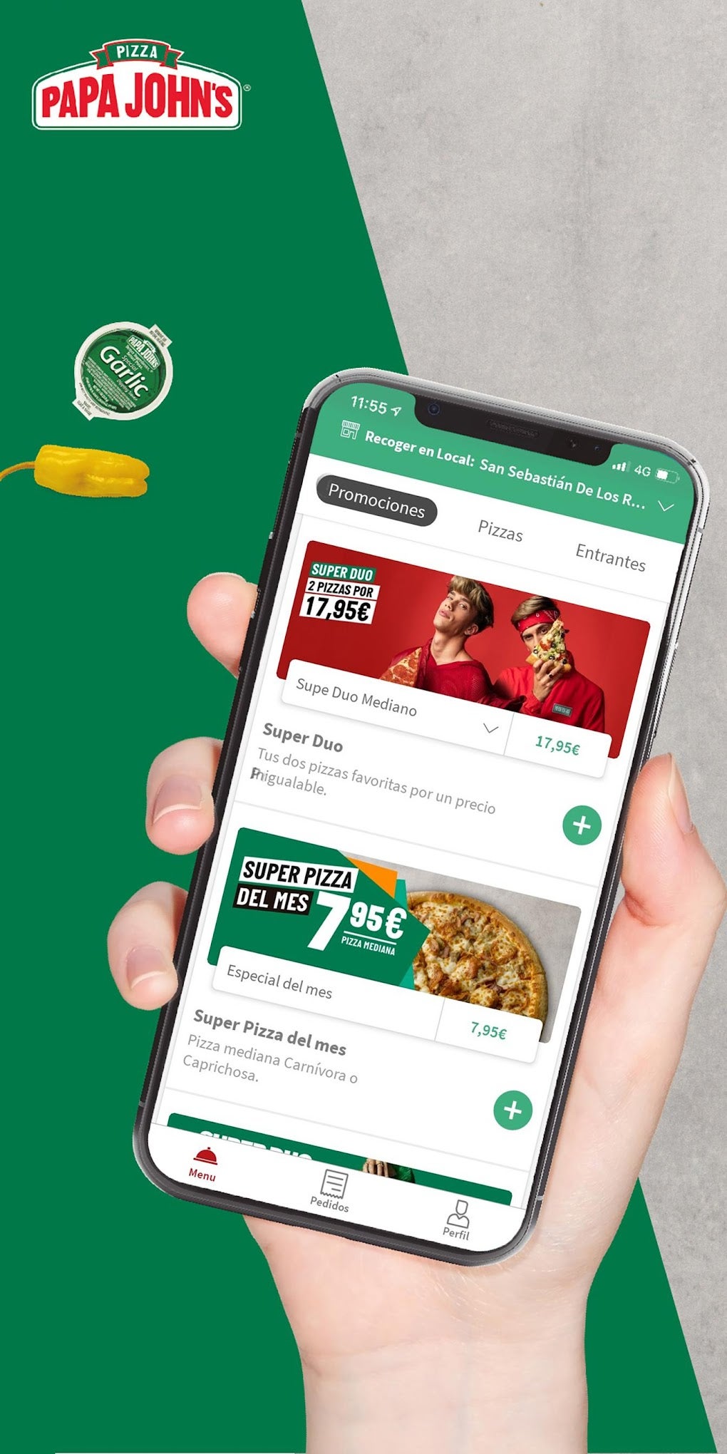 Papa johns pizza espa a pour android t l charger