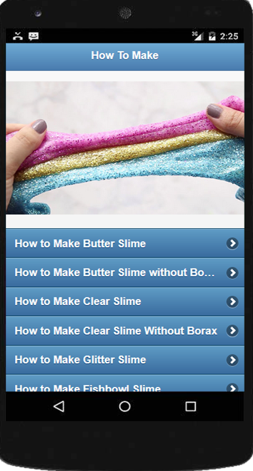 How to Make Slime Interes APK для Android — Скачать