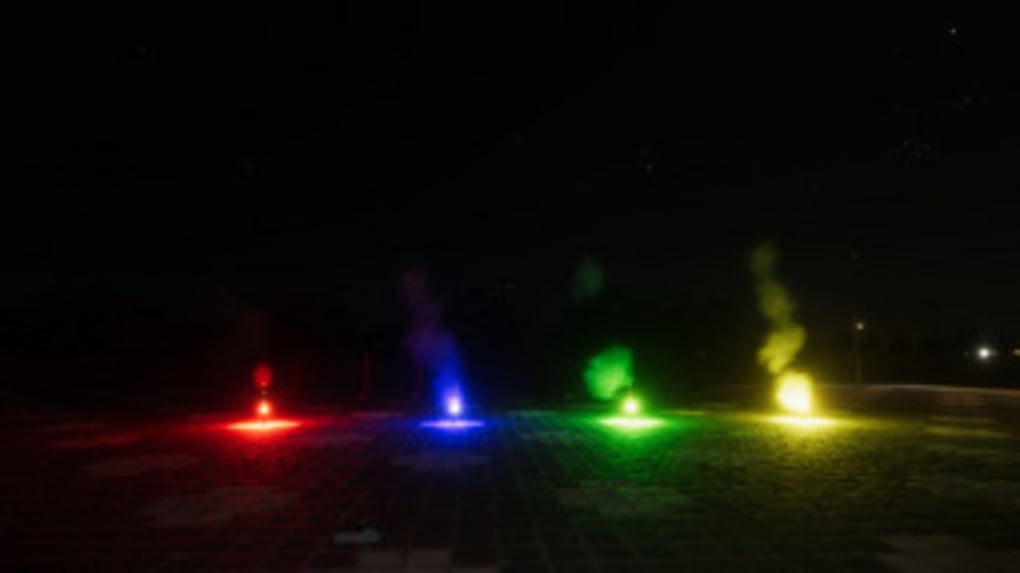 Simulador de fogos de artifício sem fim no Steam