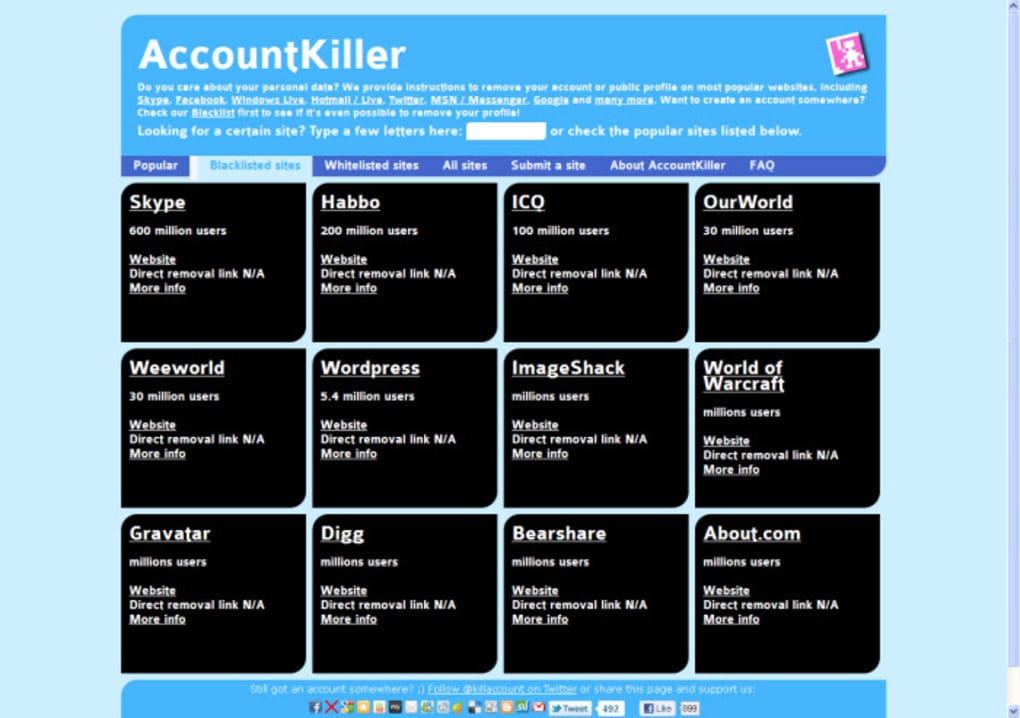 Accountkiller