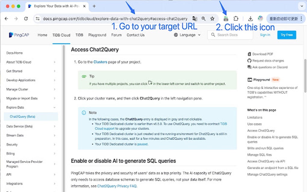 Copy Markdown Link para Google Chrome - Extensión Descargar