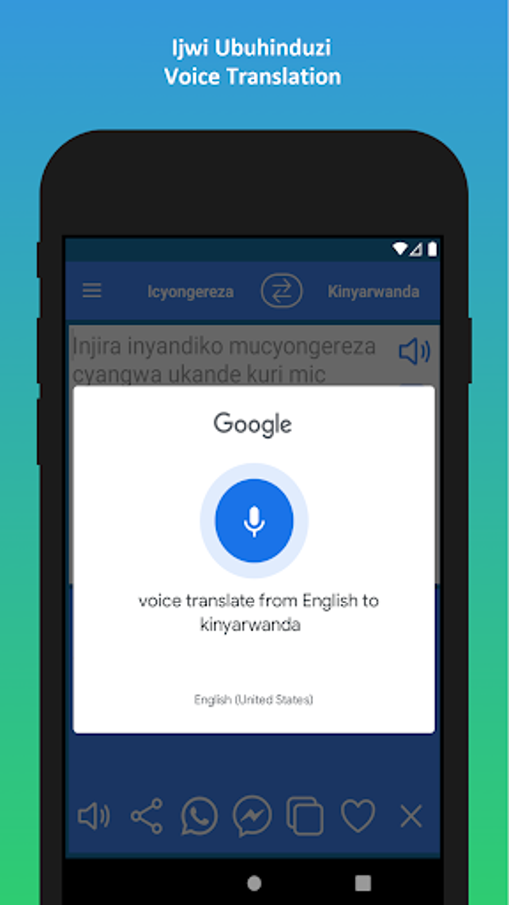 English Kinyarwanda Translator Para Android Download