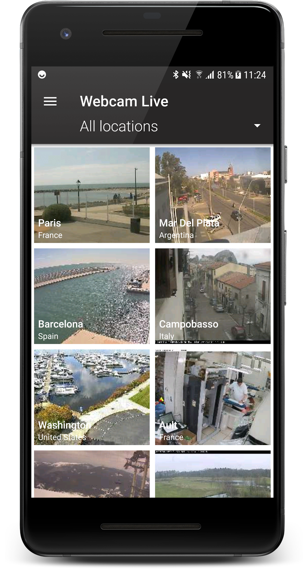 Webcam Online Viewer Worldwide สำหรับ Android - ดาวน์โหลด