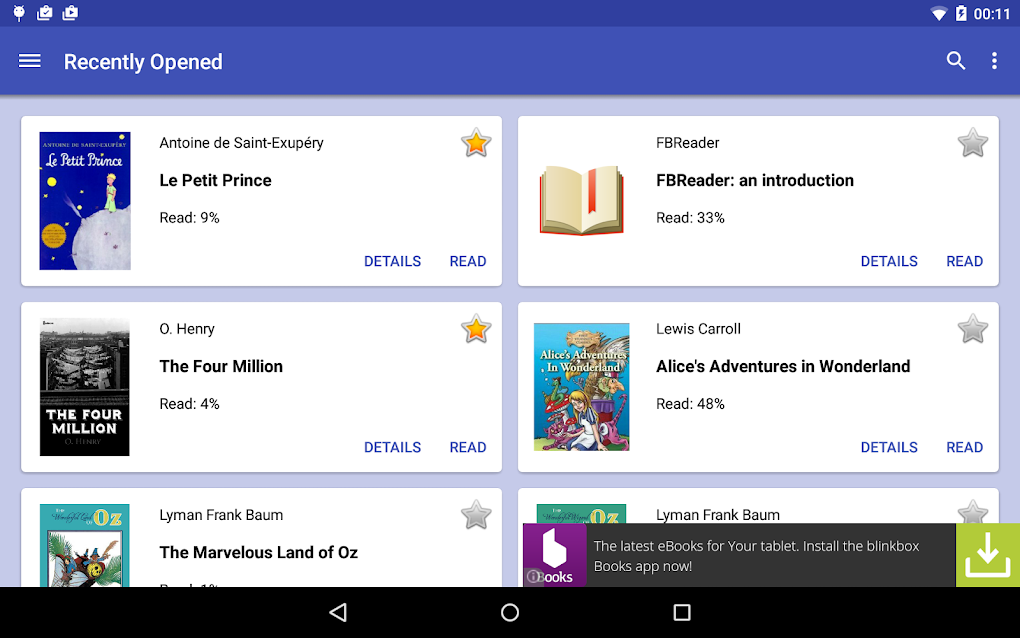 FBReader Bookshelf APK For Android - Download