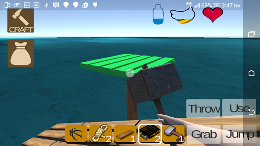 raft original survival game crafting