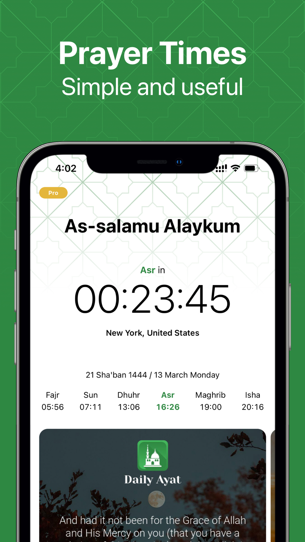 Namaz: Prayer Times Qibla для iPhone — Скачать