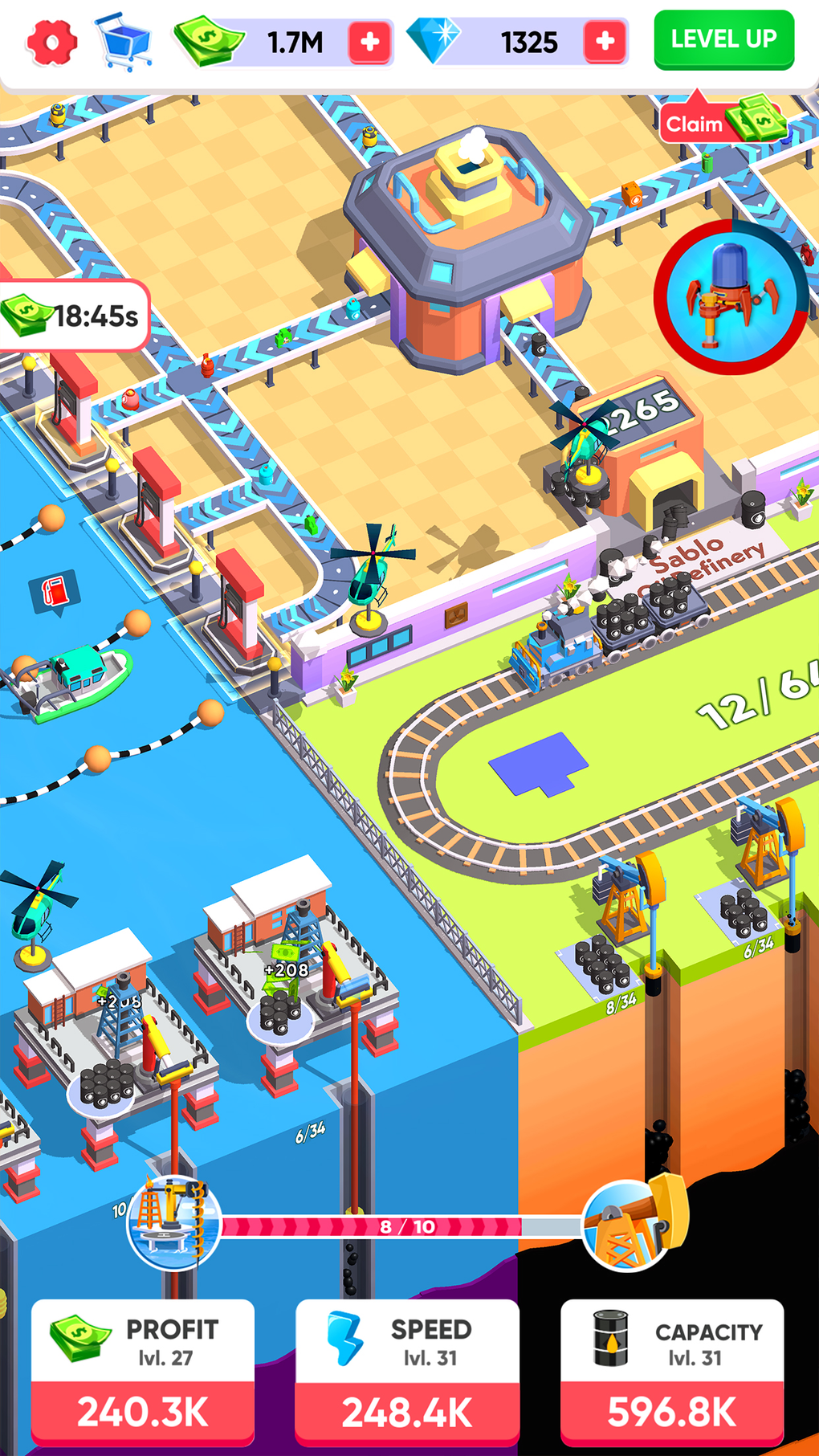 Oil Mining 3D - Petrol Factory for iPhone - Download