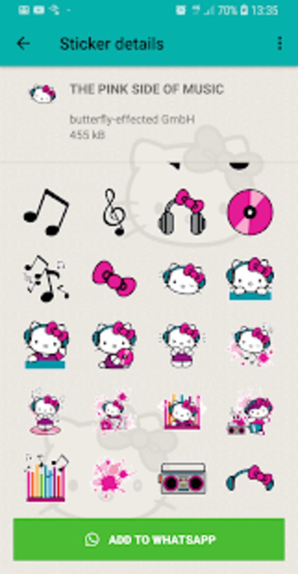 Hello Kitty Stickers - WAStickerApps for WhatsApp for 