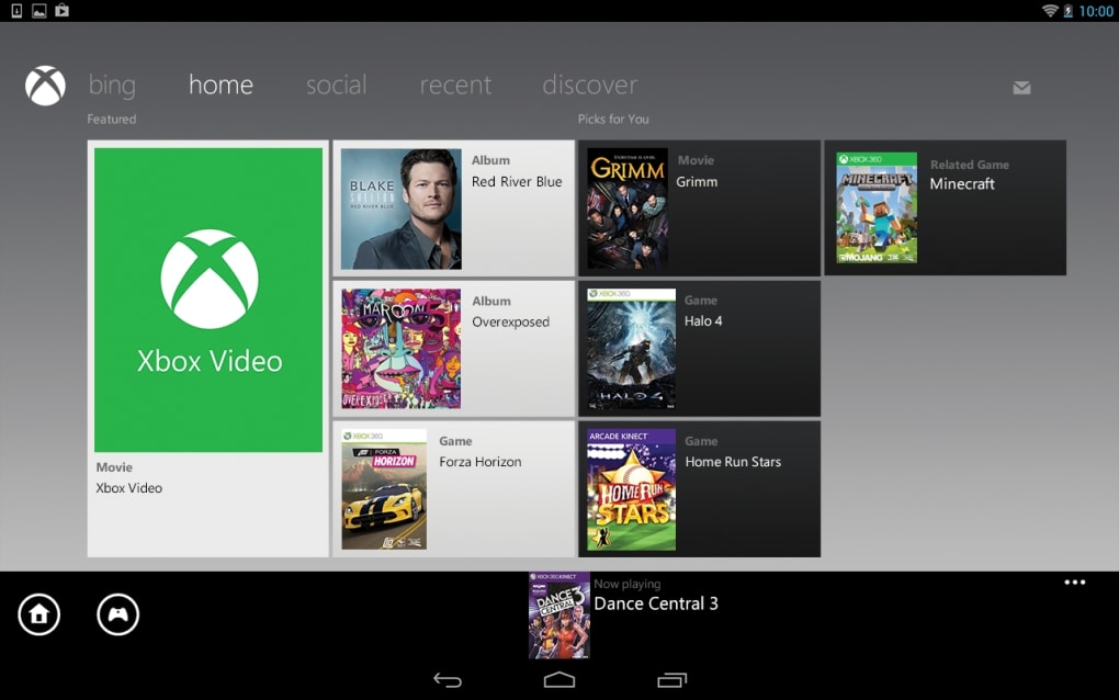Xbox 360 SmartGlass APK para Android - Download