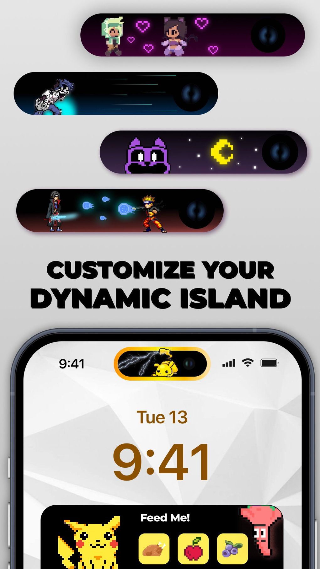 Pixel Pets for Dynamic Island para iPhone Descargar