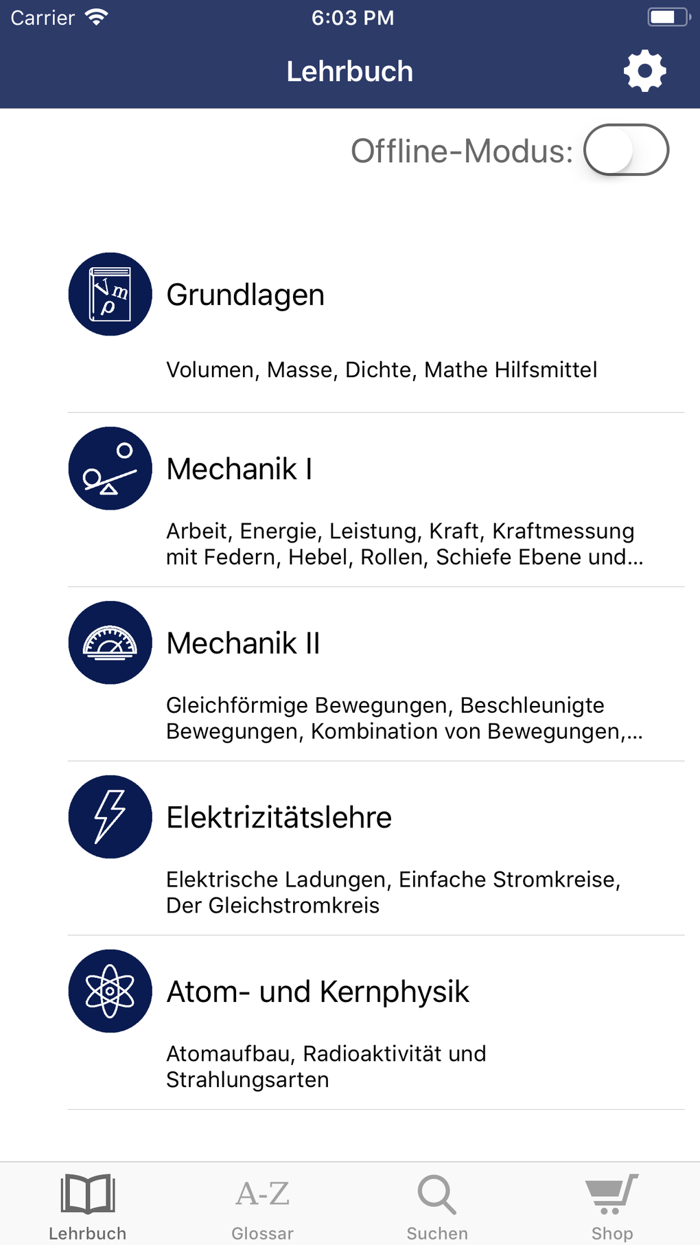 PhysikWiki - Physik Hilfe для iPhone — Скачать